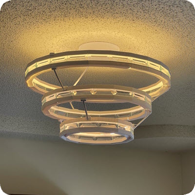 3 Tier Chandelier